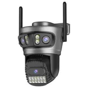 Cámara Seguridad Ip Exterior Wifi triple lente 15mp ULTRA HD 5ghz
