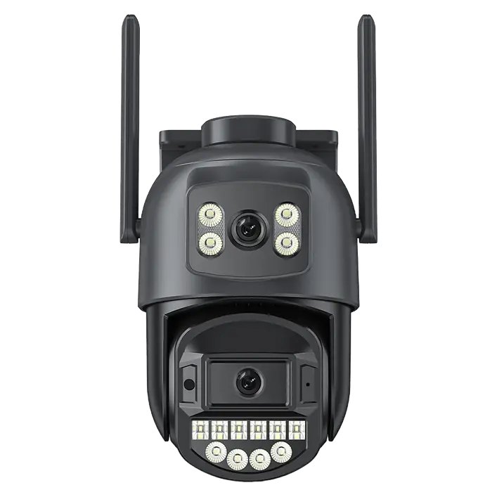 Cámara Seguridad Ip Exterior Wifi doble lente 10mp ULTRA HD 5ghz